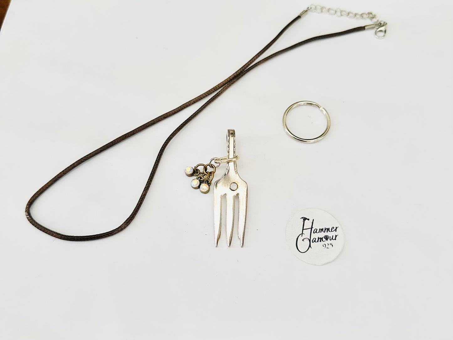 Defense Fork for Keychain or Necklace