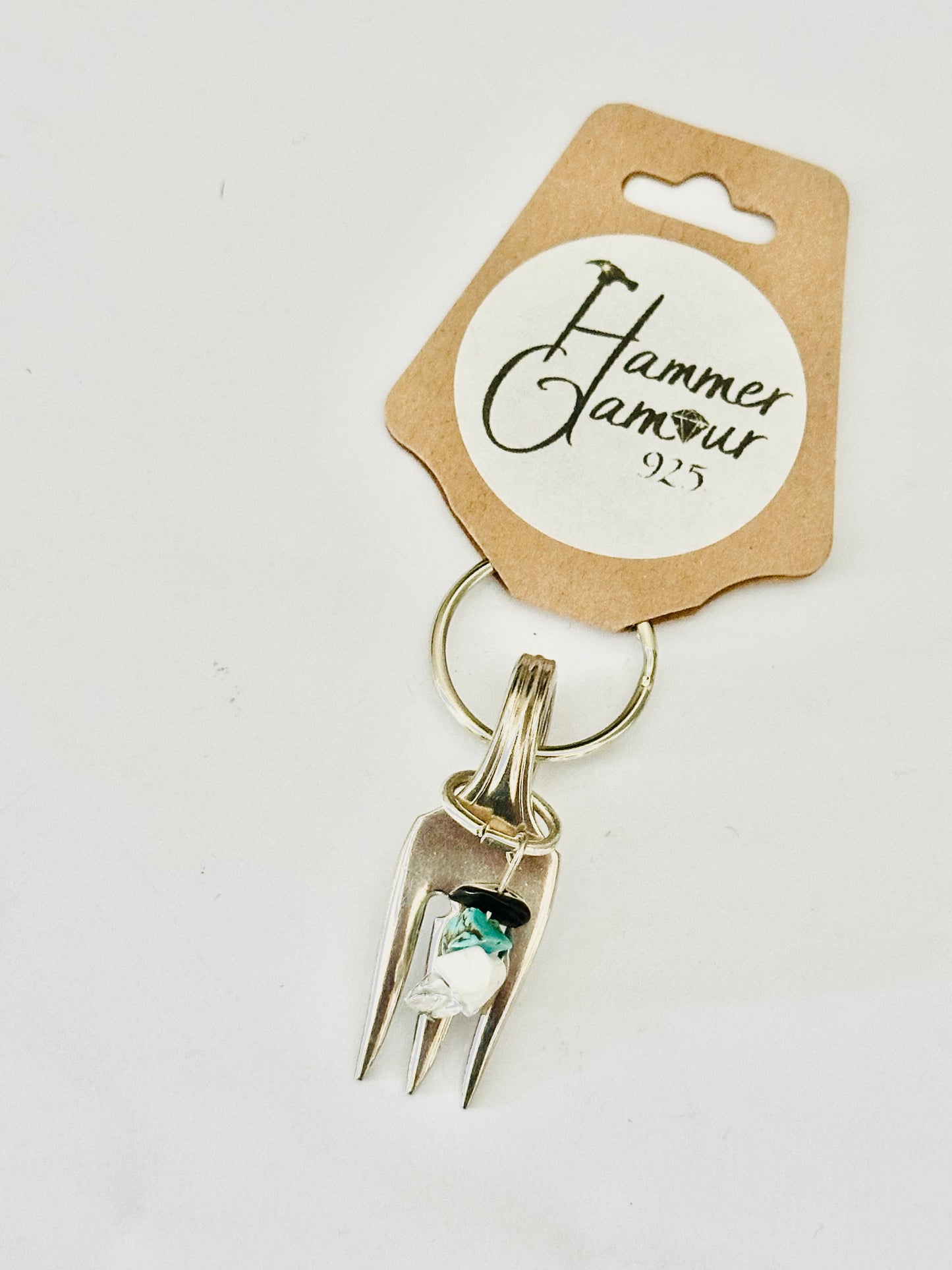 Defense Fork for Keychain or Necklace