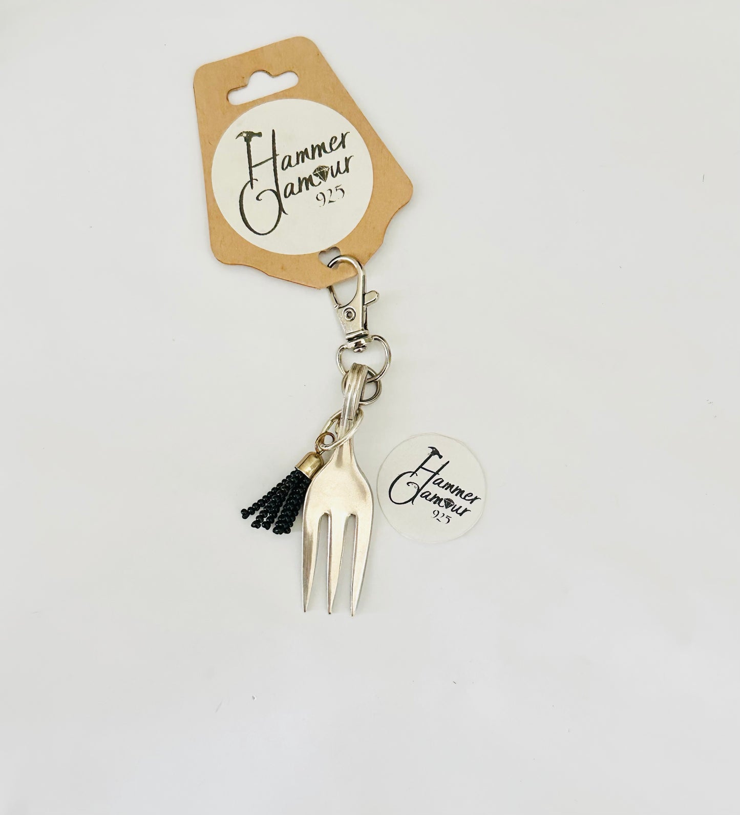 Defense Fork for Keychain or Necklace