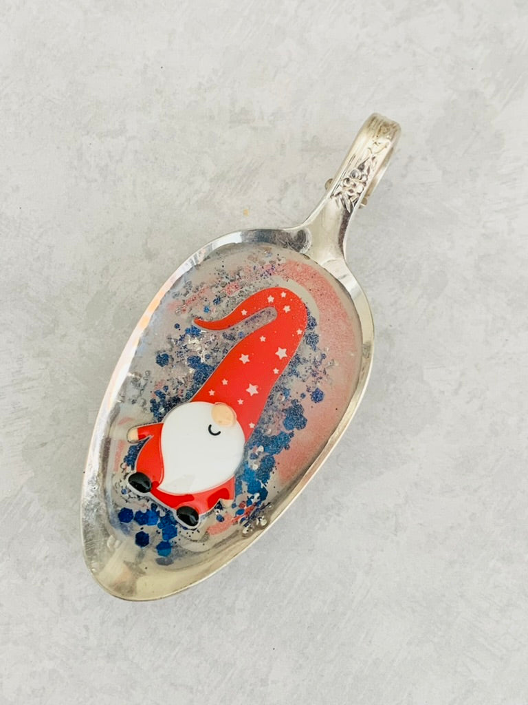 Spoon Bowl Ornaments, Gnomes