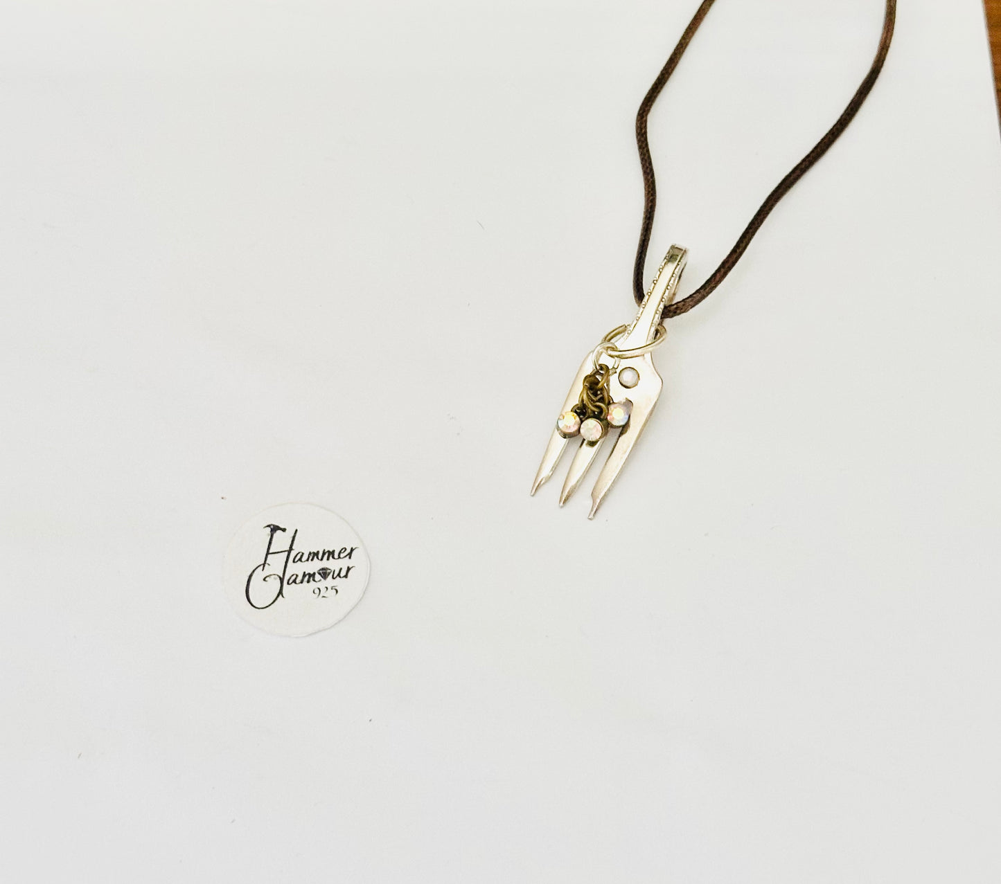 Defense Fork for Keychain or Necklace