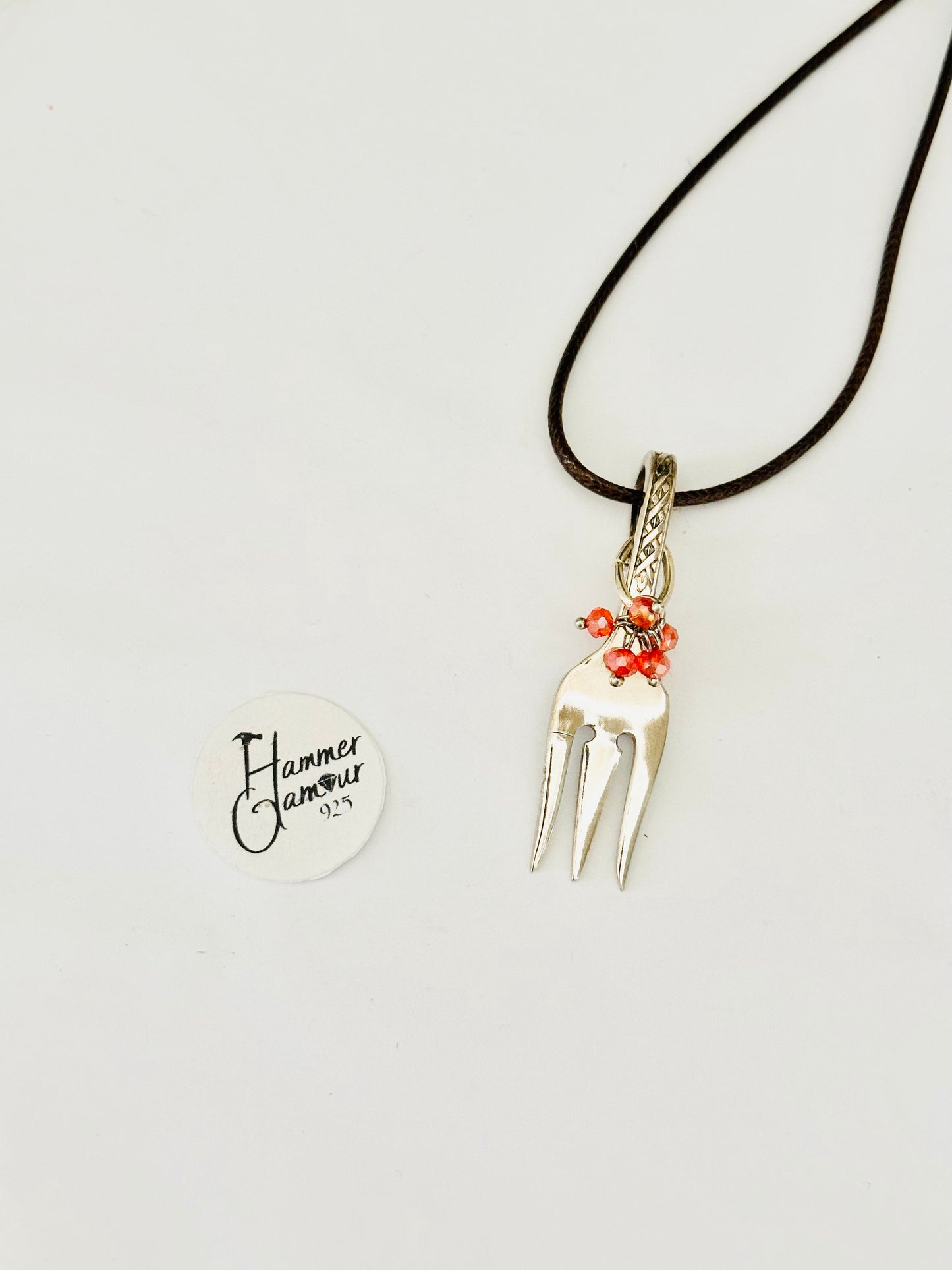 Defense Fork for Keychain or Necklace