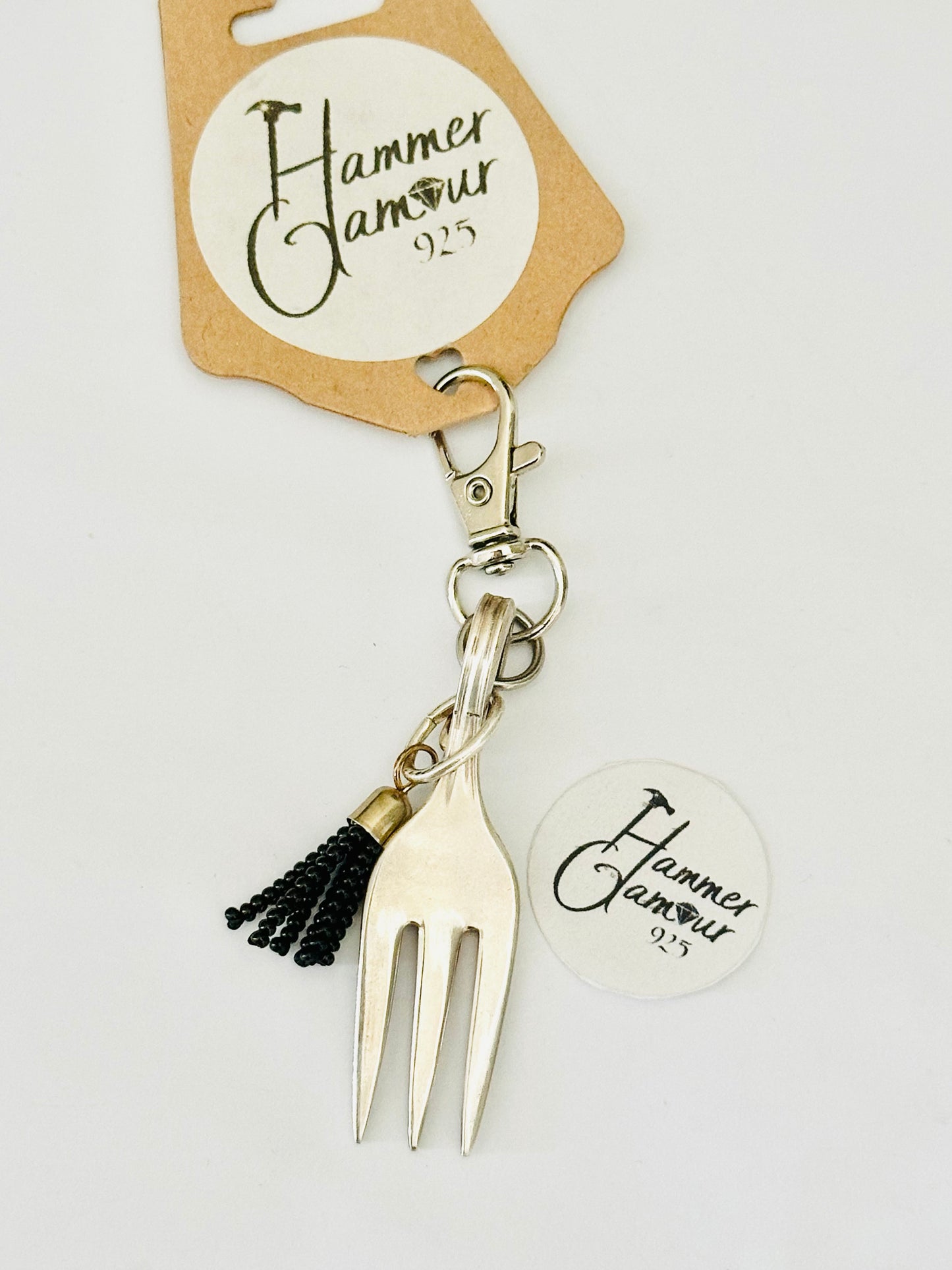 Defense Fork for Keychain or Necklace