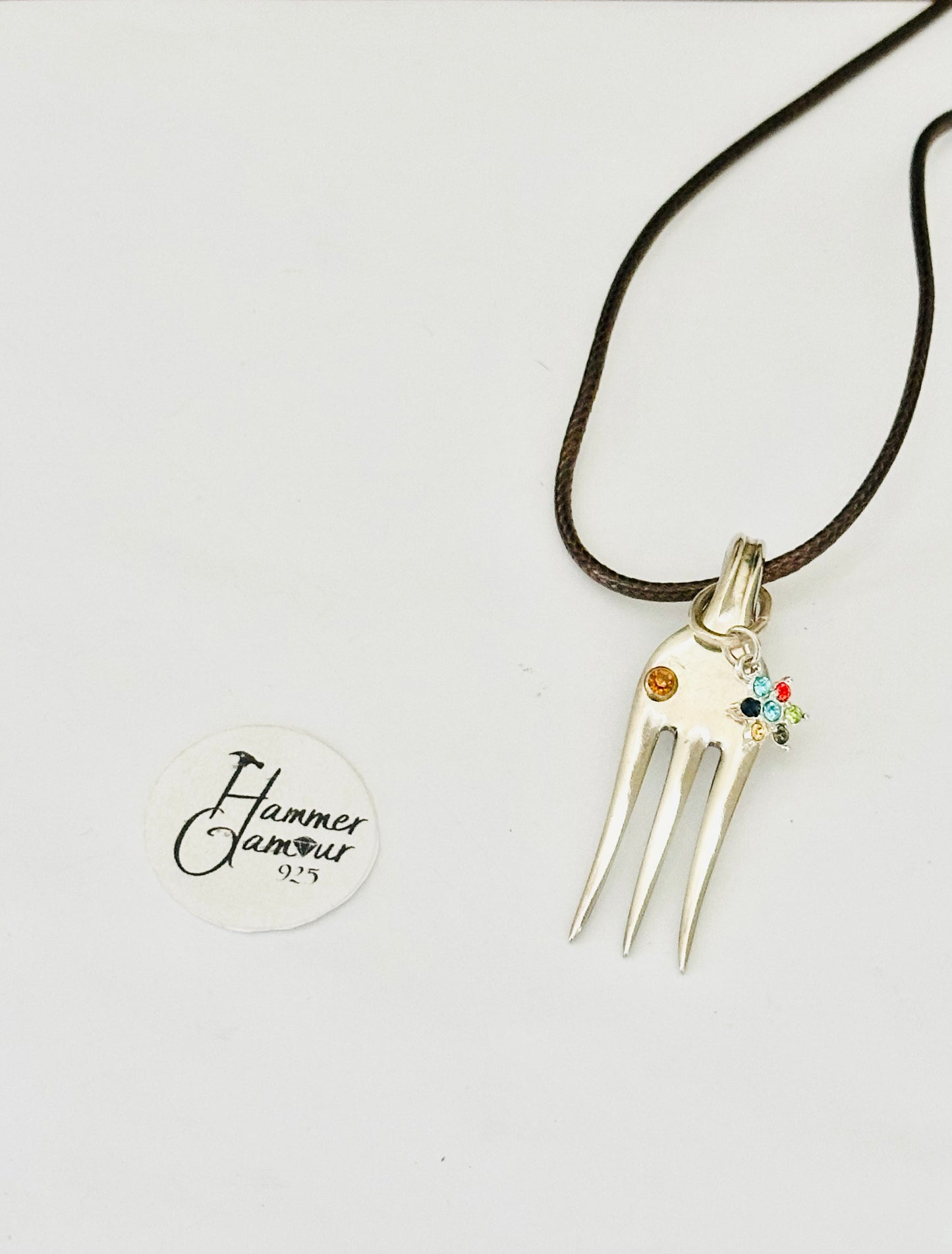 Defense Fork for Keychain or Necklace