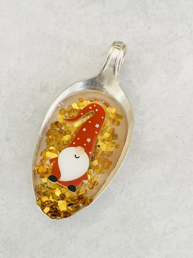 Spoon Bowl Ornaments, Gnomes