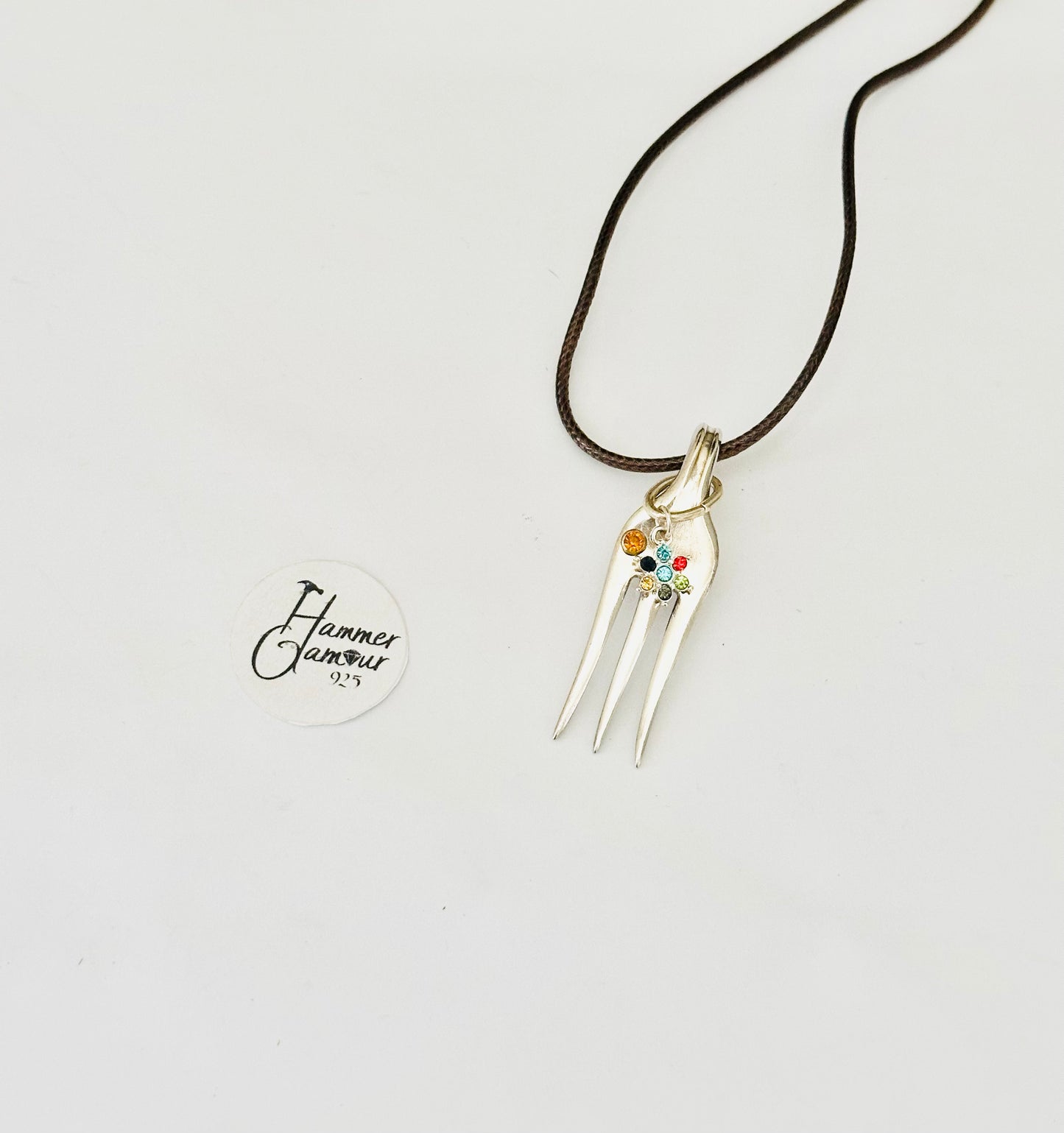 Defense Fork for Keychain or Necklace