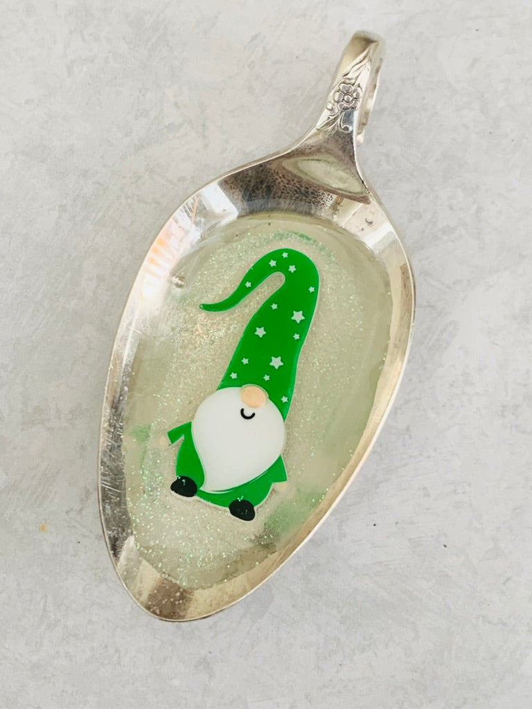 Spoon Bowl Ornaments, Gnomes