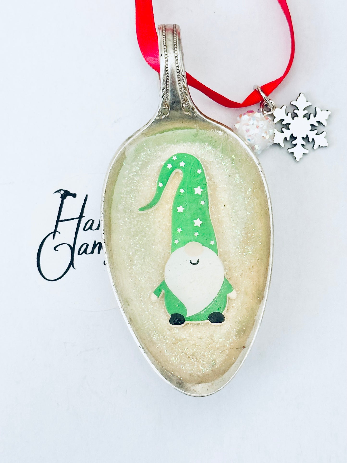 Spoon Bowl Ornaments, Gnomes