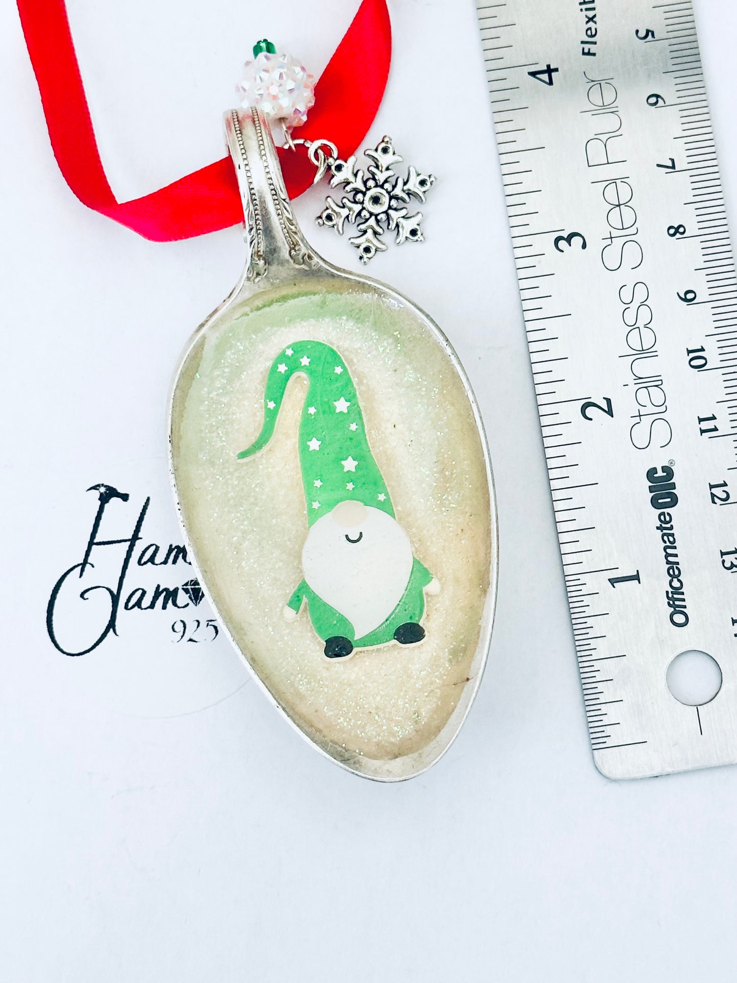 Spoon Bowl Ornaments, Gnomes