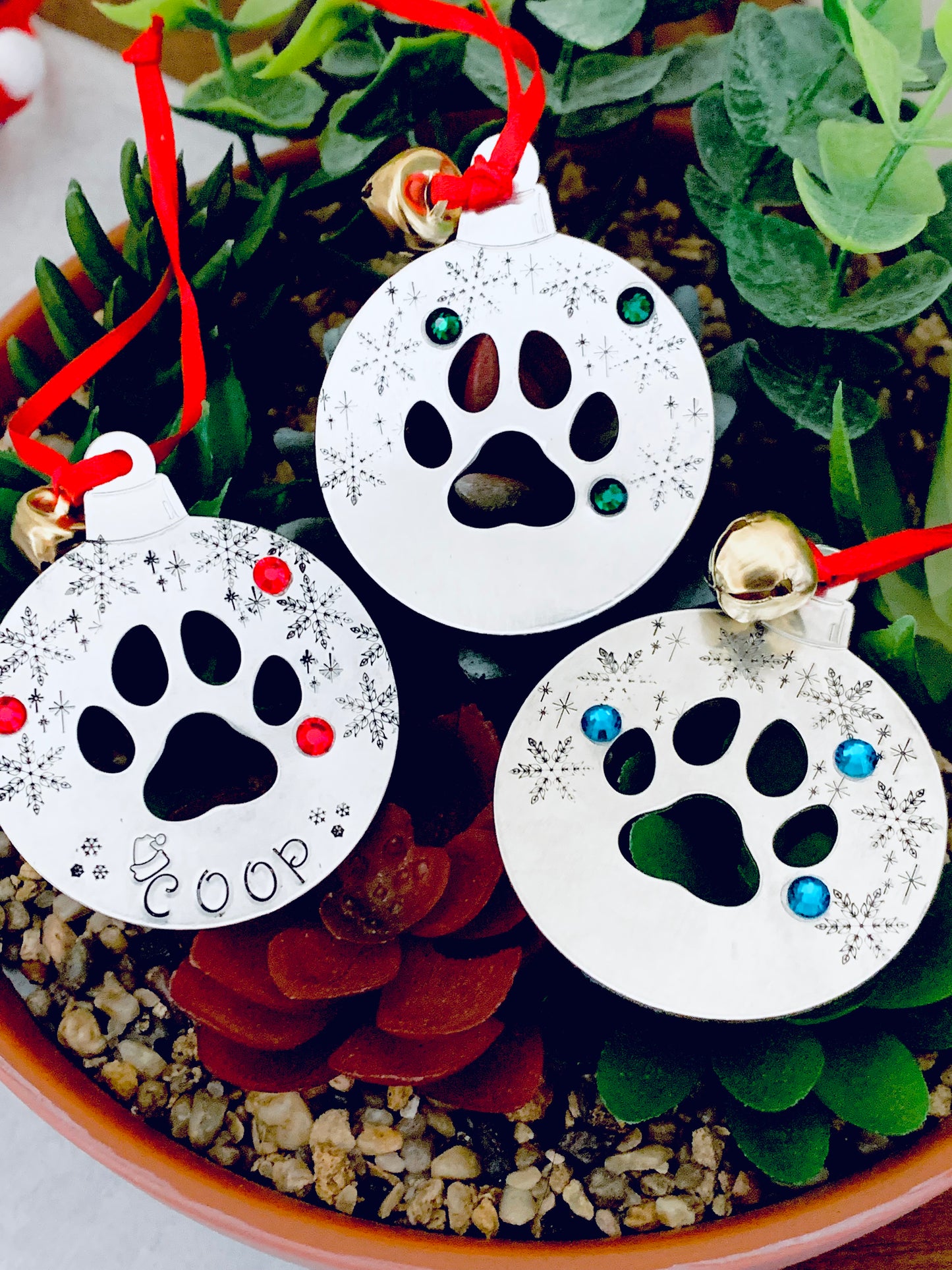 Paw Print Ornament, Custom