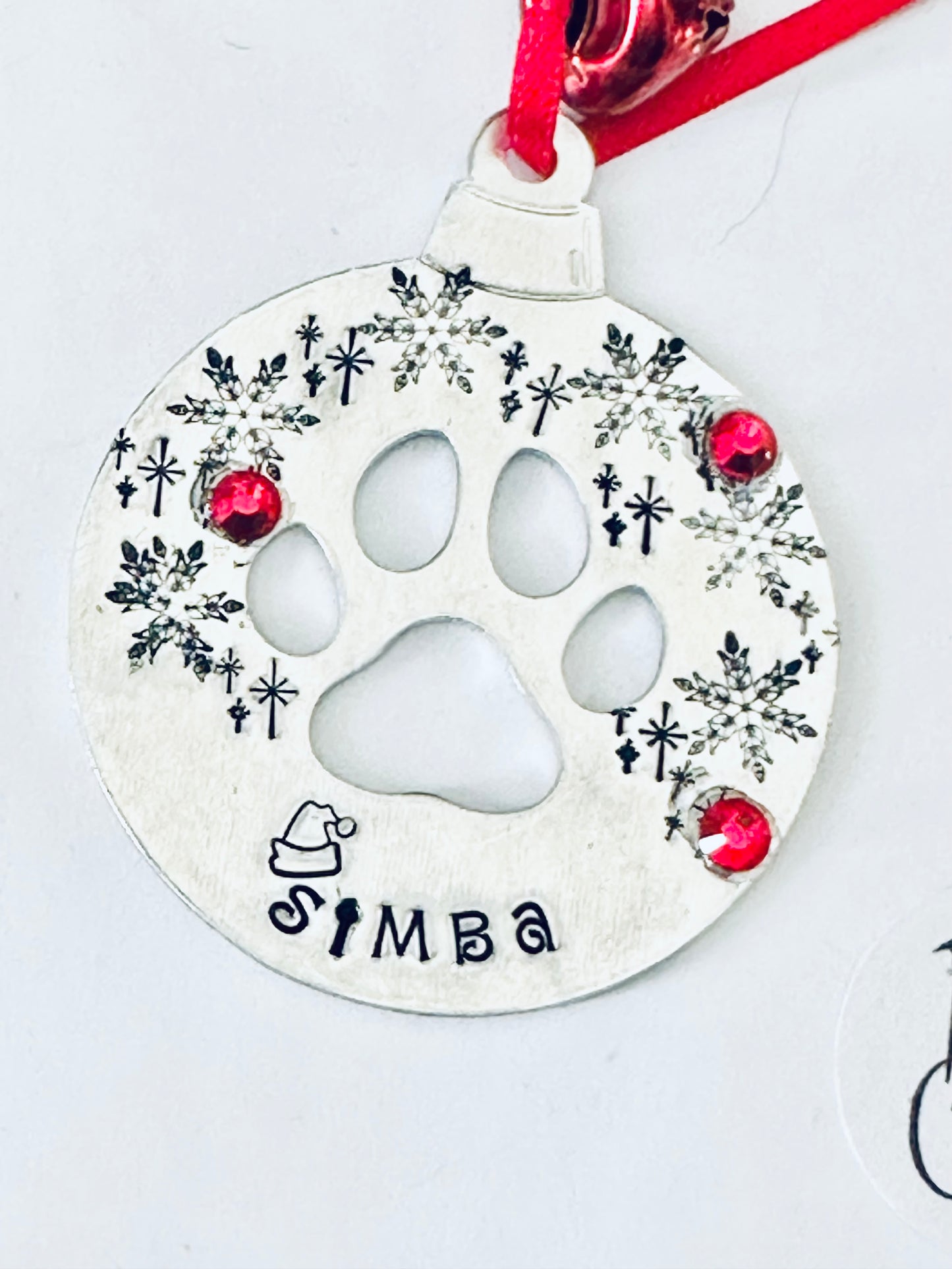 Paw Print Ornament, Custom