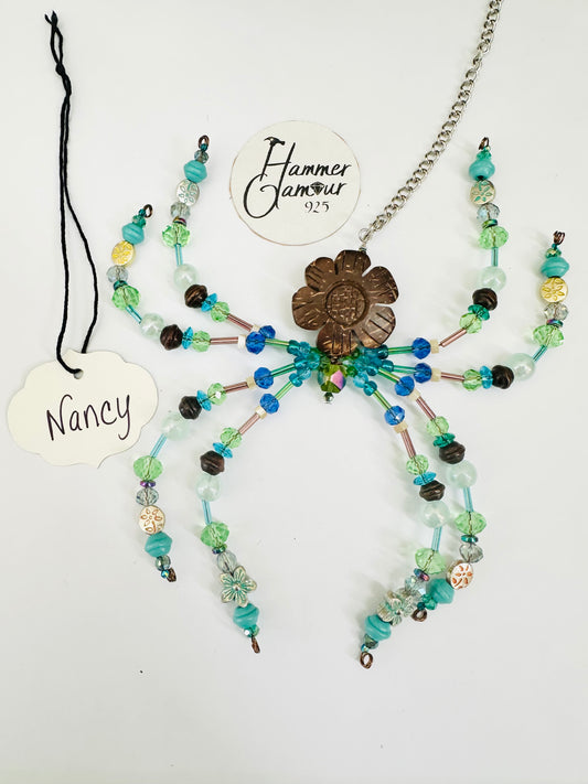 Suncatcher Spiders- "Nancy"